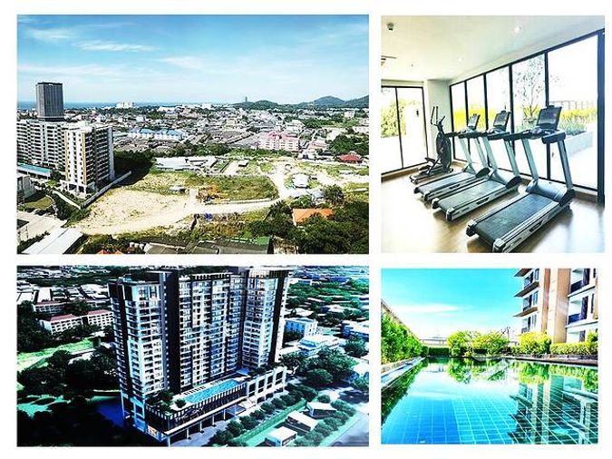 Condo for rent The Sky Condo 19th Floor Sea view fully furnished ( Free