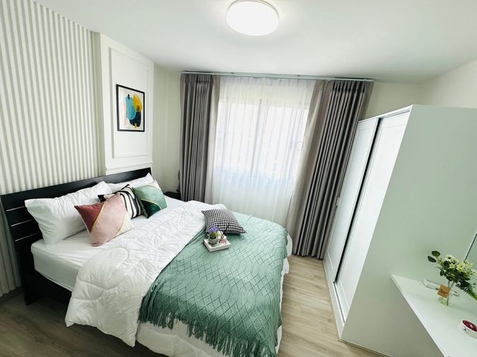 Apartment in krungthephmhankhr, ชุมชนสุขสันติ, บางเขน - More